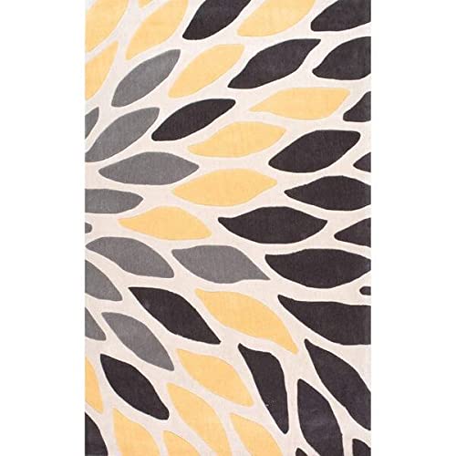 Image of Modern Handmade Tufted Woolen Carpet for Living Room Bedroom and Hall Size 10 x 14 Feet Color Multi