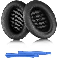 ELZO Almohadillas de Repuesto Profesionales para Auriculares Bose QuietComfort QCSE/QC2 / QC15 / QC25 / QC35 / QC35 II / QC45 / AE2 / AE2i / AE2w/ SoundTrure/SoundLink
