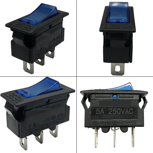 Disyuntor manual con proteccion contra sobrecarga e interruptor basculante 16A 6