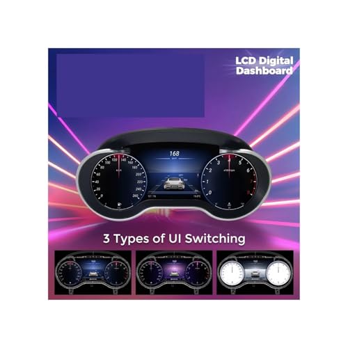 Elimine fallos analógicos con el panel de instrumentos digital LCD para Benz ML GL W164 2