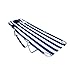 Ostrich Chaise Lounge Blue and White Striped