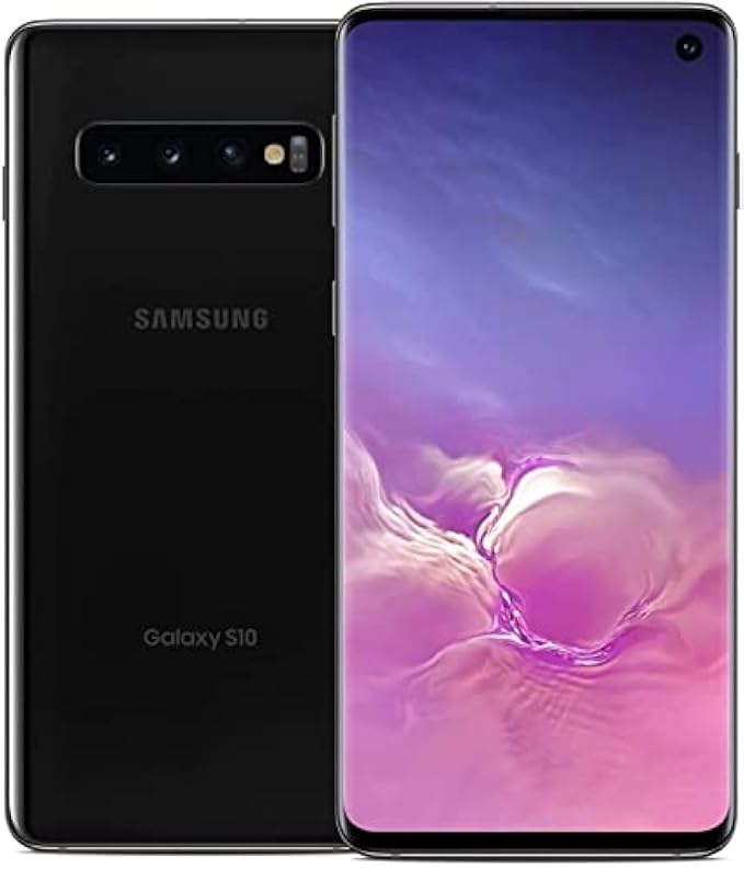 Samsung Galaxy S10, 512GB, Prism Black - Unlocked (Renewed)