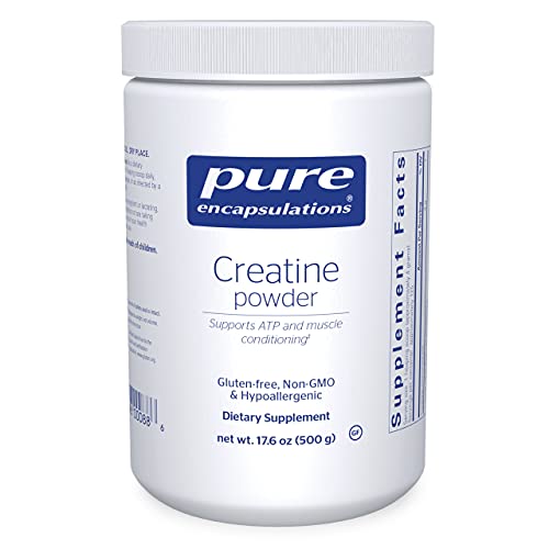 Pure Encapsulations Creatine Powder | Creatine Monohydrate Workout Supplement for Muscle Building and Recovery, Exercise, and Performance* | 17.6 Ounces