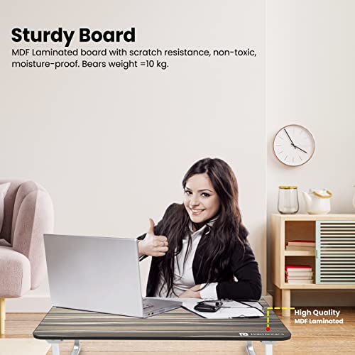 Portronics My Buddy J Black Foldable Laptop Table - Image 3