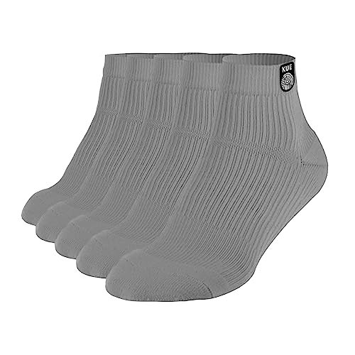 Image of KUE Compression Ankle Socks for Men & Women | Sports & Running Socks with Arch Support, Pain Relief & Improved Blood Circulation | Daily Use, Moisture Wicking, Nylon Fabric