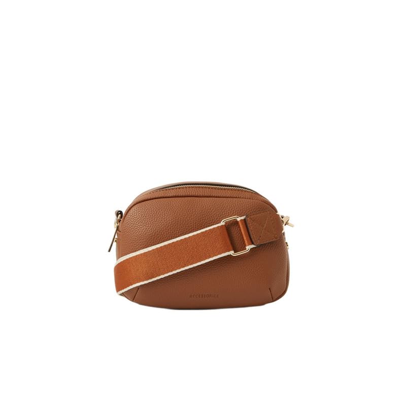 accessorize London Women's Brown Webbing Strap Small Sling Bag |Handbags |bags|stylish shoulder bag for ladies-picture-36