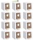 12 Stück Staubsaugerbeutel für ECOVACS DEEBOT N8/N8 Pro/N8 Pro Plus/N8 PRO CARE, T9/T9+/T9 AIVI, OZMO T8/T8 PURE/OZMO T8+, yeedi vac 2 pro/vac max/vac hybrid/yeedi vac Station [1Pcs Reinigungsbürste]