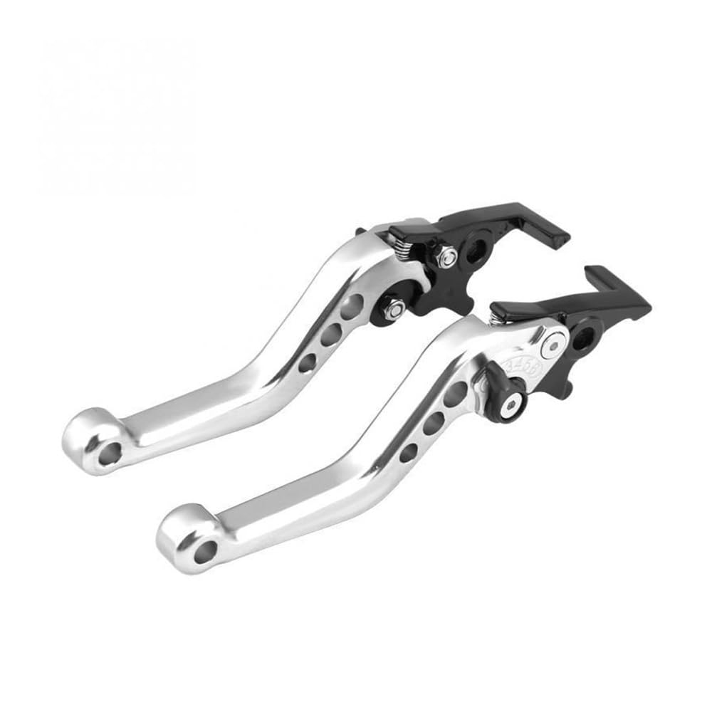 Aejhspt Silver Brake Universal Motorcycle Clutch Brake Handle Adjustable Hand Lever Accessories Handlebar Levers Palancas Embrague Frenos Motocicleta