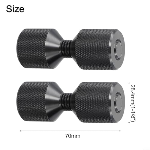 Outil d'alignement de bride industrielle, localisateur de bride à deux trous pour tuyaux ASME de 68 kg, broche de positionnement de bride de tuyau en aluminium 6061 avec finition oxyde noir – vue 4