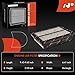 A-Premium Engine Air Filter Compatible with Hyundai Elantra(17-20), Kona(18-23), Veloster(19-21) & Kia Forte(19-23), Forte5(20-23), Soul(20-23) - 1.4L 1.6L 2.0L