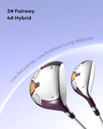 8-Piece Womens Golf Club Set