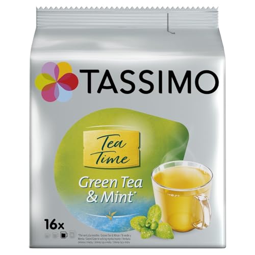 Thé Vert Dosettes Menthe Compatible Tassimo TASSIMO - le paquet de 16 dosettes Lot De 3 - Par Lot