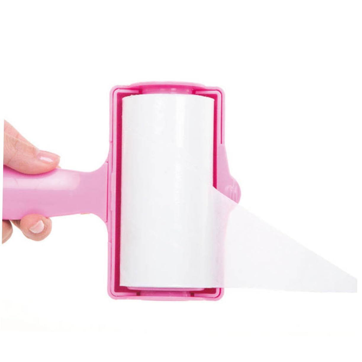 Homoyoyo 10 Stück Klebepapier Reinigungstape für Fusselroller Oblique Abreißbar Gleichmäßig Klebend Breit für Tierhaare Kleidung Sofa und Bett Langlebig und Vielseitig Einsetzbar
