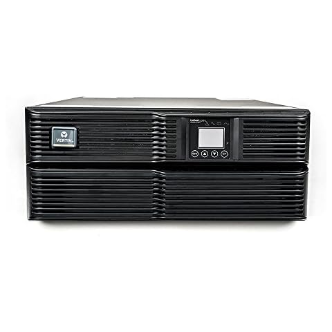 Liebert GXT4 UPS w/Network Card - 6000VA/4800W 208V/120V, Online Double Conversion Rack Mount/Tower UPS, Uninterruptible Power Supply, Sine Wave, AVR, Battery Backup(GXT4-6000RT208) Cover