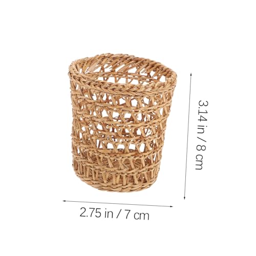 Porte-gobelets tissés pour bouteille d'eau à utiliser sur la table du salon