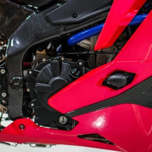 Cubierta de motor para ZX4RR y ZX25R protector anticaída de aluminio 4