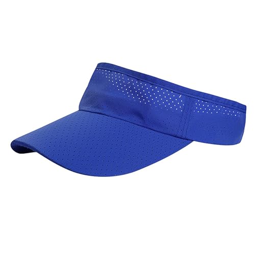 Image of 5 Pack Cooling Quick Dry Sun Visors, Unisex Empty Top Breathable Sun Protection Mesh Hats for Outdoor Activities