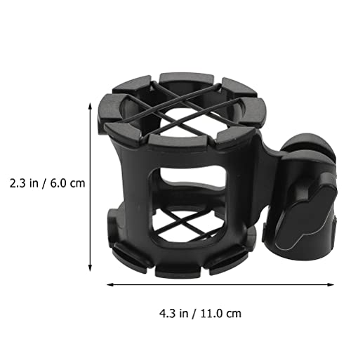 EXCEART 2 PCS Microfone SHOCKMONTES PLÁSTICOS Anti Vibração Universal Microfone Suportes