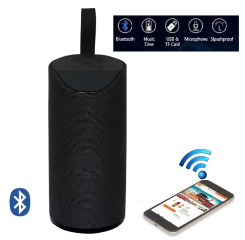 Image of Wireless Bluetooth Speaker for Sony Xperia XA3 Ultra /XA 3 Ultra Boost Bass DJ Sound SoundDrum Portable Home Audio Line in TV USB FM AUX Handsfree Calling Connectivity Waterproof (TG-50)