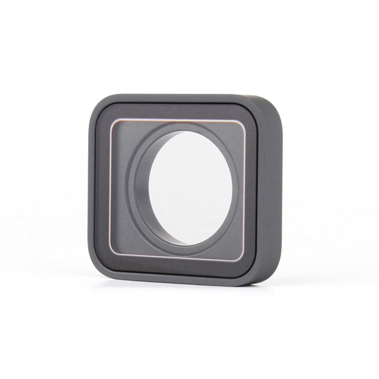 NMD&LR Couvercle D'objectif De Remplacement D'appareil Photo pour Gopro Hero 5 6 7, Pièces De Réparation D'objectif Anti-Rayures Accessoires D'appareil Photo Compatibles pour Gopro Hero 5/6/7 Black
