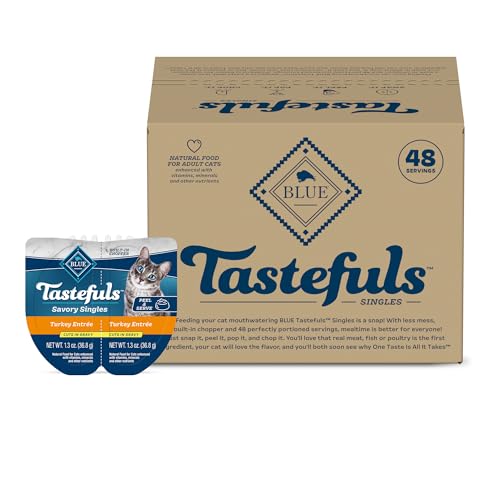 Image of Blue Buffalo Tastefuls Turkey Savory Singles, 2.6 oz, 24 ct