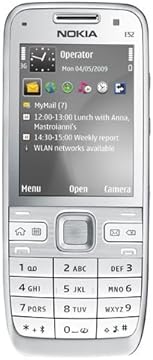 Nokia E52 Sim Free Mobile Phone Silver discontinued by manufacturer 