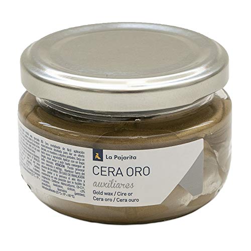 Cera Solida Metalizada Oro
