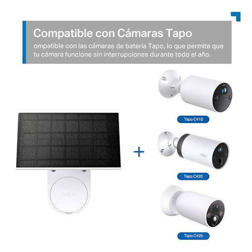 Miniatura 6 de Tapo A201-2.5W - Panel Solar, 360° de Montaje Ajustable(con Cable de 4m)