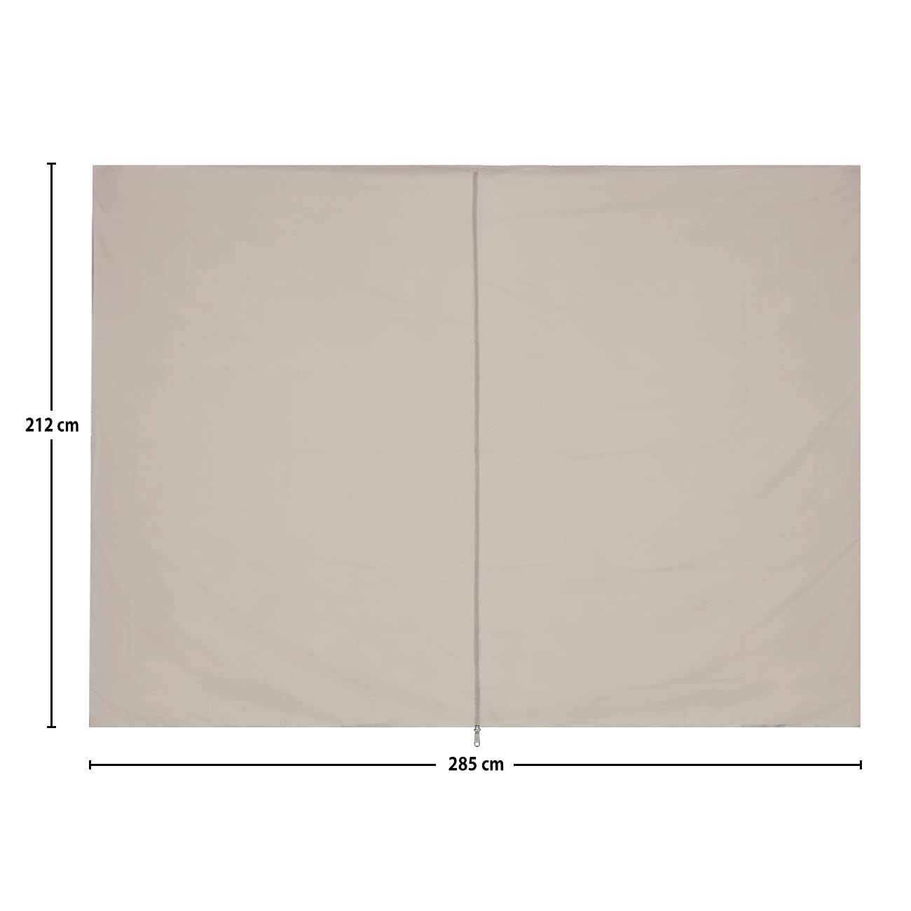 Sekey 2 Pareti Laterali con Finestra & Cerniera per 3x3m Gazebo Pieghevole, Impermeabile