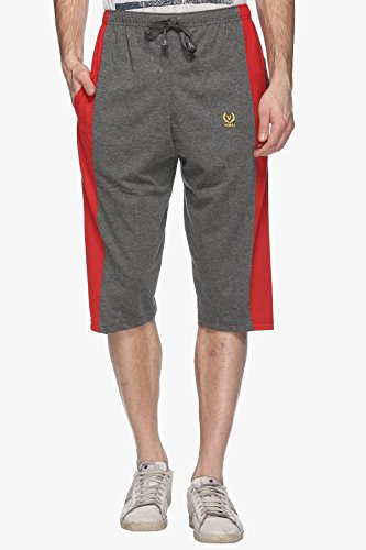 Image of Mack Jonney Men Cotton Blended Slim Fit Capris (Pack of 2)-C7A C7N 02-P