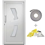 Zoom IMG-1 vidaxl porta di ingresso bianca Zoom IMG-1 vidaxl porta di ingresso bianca