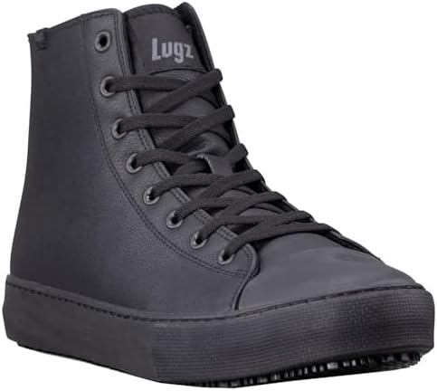 Lugz mens Stagger Hi Slip-Resistant Work Sneaker Black ,13 | Image 1