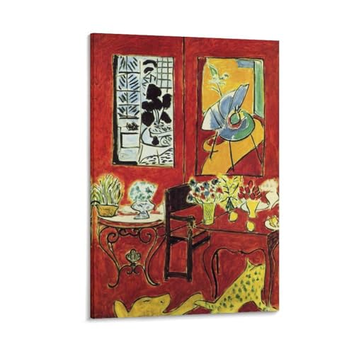 アンリ・マティス印刷 名画芸術作品 絵画ポスター 壁飾り バスルーム 寝室装飾 油彩画 ウォールアート 素晴らしいギフト16x24inch(40x60cm)