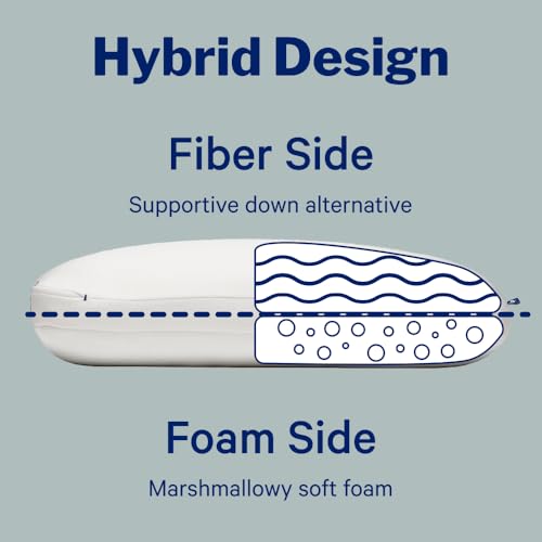 Casper, King Essential Cooling Hybrid Pillow, Single Pack