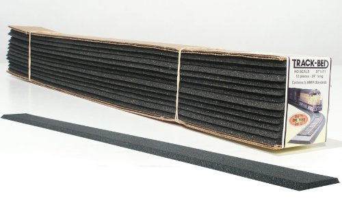 Woodland Scenics WS 1471 Ho Trackbed Strips - 12