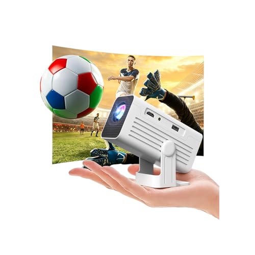 Image of Mini Projector with WiFi and Bluetooth, 4K Supported Projector