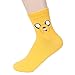 Kiss socks Socksense Animation Character Disney Series Women_s Original Socks (Adventure Time(Basic)_5pairs)