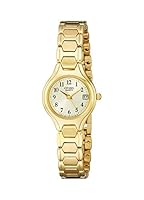 Citizen Quartz Womens Watch, Stainless Steel, Classic, Gold-Tone (Model: EU2252-56P)
