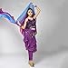 ROPALIA Womens Chiffon Belly Dance Shawl Veil Scarf Lightweight Scarf Perfect for Dancing Gradient Color 87
