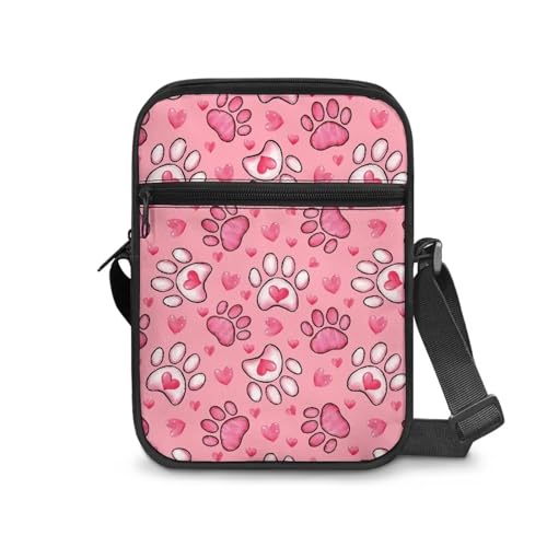 Boatee Messenger Bag Valentine's Day Purse for Girls Crossbody Bags Multi-Pockets Sling Handbag