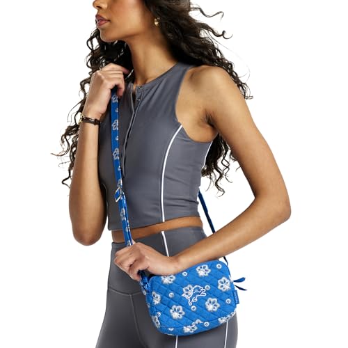 Image of Vera Bradley womens Cotton Small Stadium Crossbody Bag