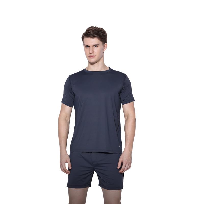 blue tyga SLEEP ICE CO-ORDS -Sleep Ice Co-Ords for Men| Cool Rush Technology | Ultra-Soft, Sweat-Wicking, Stretchable & Rash-Free Loungewear-picture-45