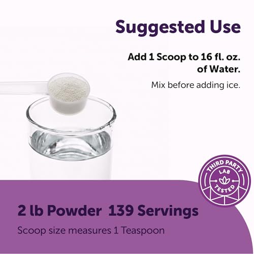Image of Micro Ingredients Electrolytes Powder, 2lbs (139 Servings) | Sugar Free | Sweet Concord Grape Flavor | 1,000 mg High Potassium Hydration Drink Mix | Keto Friendly, Non-GMO