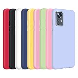 TVVTPU 9X Cover per Xiaomi 12/ 12X 5G, Custodia Morbido Silicone Ultra Sottile Tinta Unita Antiurto Anti-Graffio Paraurti Protettiva Flessibile TPU Gomma Case - 9 Colori