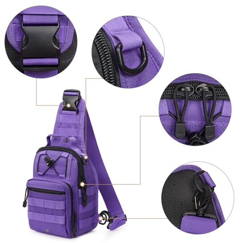 Image of G4Free Outdoor Tactical Bag Backpack, Military Sport Bag Pack Sling Shoulder Backpack