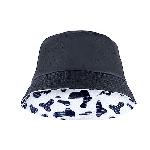 Ellewin Bucket Hatreversible Double-Side-Wea Bucket Hat Unisex Summer Vacation Travel Beach Sun Cap Outdoor Hat For Women #TOP28