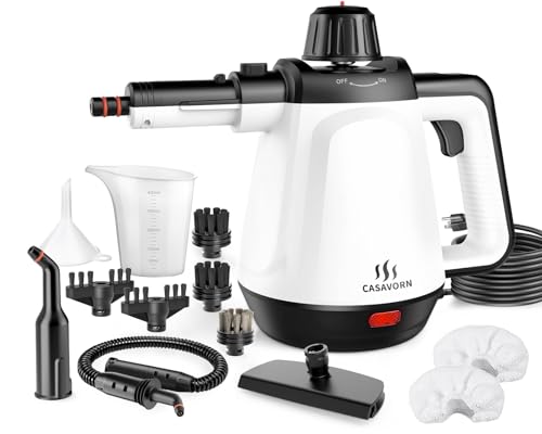 1200W Handheld Steam Cleaner for Home, Powerful Natural...