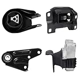 4Pcs Engine Motor Mount Compatible with Mazda 3 2.0L/2.3L 2004-2009 Transmission Mount Set, Replace A4404 A4405 A4418 A5312