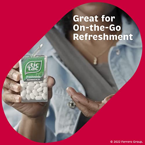Tic Tac, Strawberry And Cream Flavored, On-The-Go Refreshment, 1 Oz Each, Bulk 12 Pack #TOP3