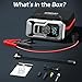 Acmount Jump Starter with Air Compressor, 6000A Car Battery Jump Starter Portable(All Gas/10.0L Diesel), 150PSI Tire Inflator Air Pump, 12V Jumper Pack with LCD Display, USB Quick Charge & LED Light
